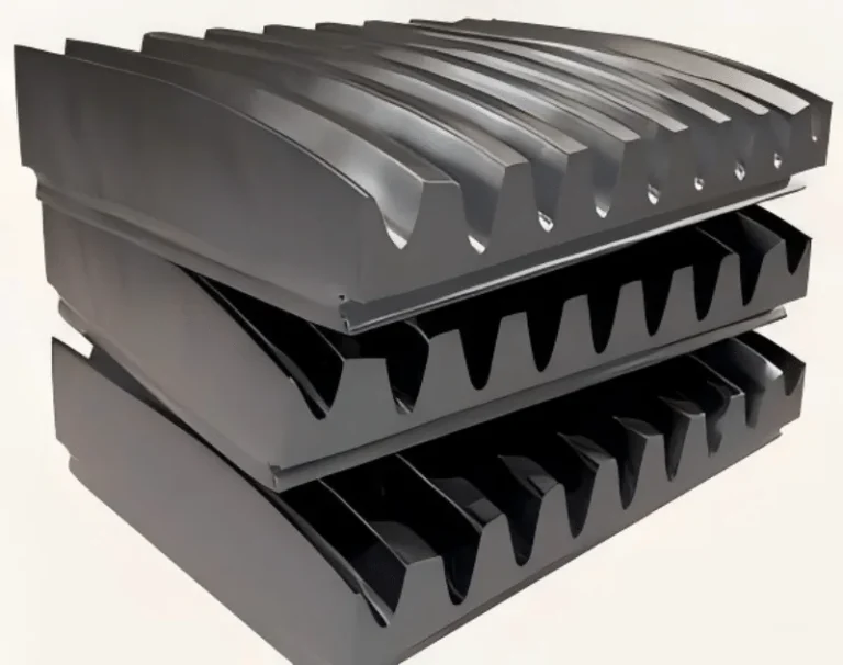 Crusher jaw plates