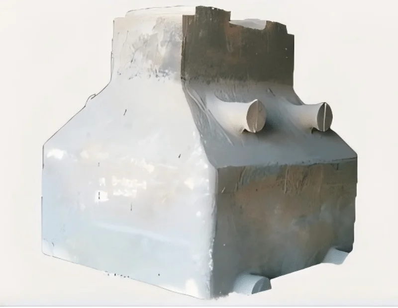 Die-casting machine foundation